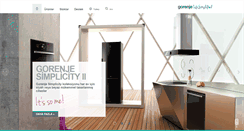 Desktop Screenshot of gorenje.com.tr
