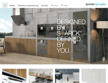Tablet Screenshot of gorenje.ee
