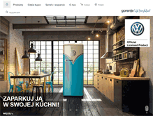 Tablet Screenshot of gorenje.pl