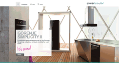 Desktop Screenshot of gorenje.cn