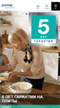 Mobile Screenshot of gorenje.kz