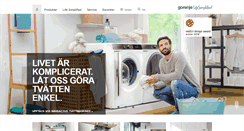 Desktop Screenshot of gorenje.se