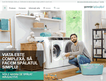 Tablet Screenshot of gorenje.ro