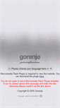 Mobile Screenshot of pininfarina.gorenje.ru