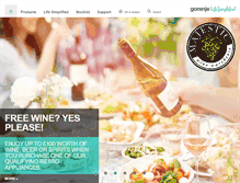 Tablet Screenshot of gorenje.co.uk