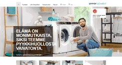 Desktop Screenshot of gorenje.fi