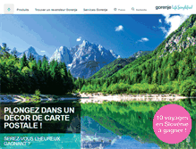 Tablet Screenshot of gorenje.fr