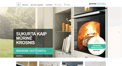 Desktop Screenshot of gorenje.lt